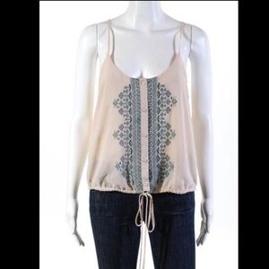 Blush Embroidered top